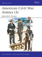 American Civil War Armies (1) : Confederate Troops (Men at Arms Series, 170) 085045722X Book Cover