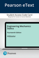 Pearson Etext Engineering Mechanics: Statics -- Access Card 0136852025 Book Cover