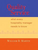 Quality Service: What Every Hospitality Manager Needs to Know 0130930180 Book Cover