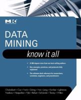 Data Mining: Know It All 0123746299 Book Cover