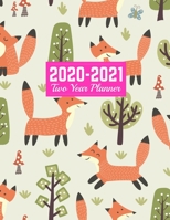 2020-2021 Two Year Planner: Trendy 2-Year Monthly and Weekly Planner Calendar Schedule Organizer January 2020 to December 2021 (24 Months) | Art Cover 00023189 1712962175 Book Cover