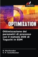 Ottimizzazione dei parametri di processo con il metodo DOE di Taguchi in EDM 6204085522 Book Cover