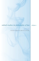 Oxford Studies in Philosophy of Law: Volume 1 0199606455 Book Cover