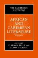 The Cambridge History of African and Caribbean Literature Two Volume Hardback Set 0521594340 Book Cover