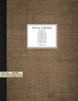 Preview of Markets for June 1939 to March 1940 1945574380 Book Cover