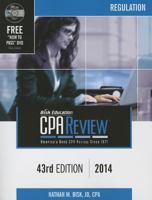 Bisk CPA Review: Regulation - 37th Edition 2008-2009 (Comprehensive CPA Exam Review Regulation) 1579616070 Book Cover