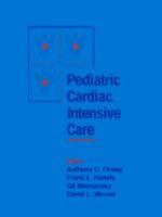 Pediatric Cardiac Intensive Care 0683015087 Book Cover