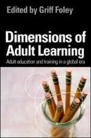 Dimensions of Adult Learning 0367717921 Book Cover