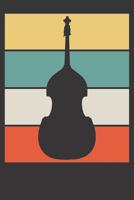 Bass Notebook: Acustic Bass 6x9 Dot Grid Dotted 120 Pages for School College 1078495602 Book Cover