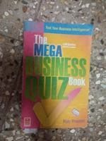 Mega Business Quiz Book 8170946670 Book Cover