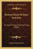 Beeton's Book Of Jokes And Jests 1179267044 Book Cover
