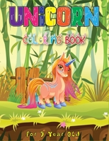 Unicorn Coloring Book for 3 Year Old: Fun with Unicorn Numbers, Letters, Shapes, Colors, and Animals! (Kids coloring activity books) B08JRGP834 Book Cover