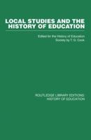 Local studies and the history of education 041586058X Book Cover