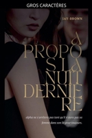 A propos la nuit dernière (French Edition) B0FJC64XFW Book Cover