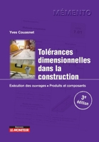 Tolérances dimensionnelles dans la construction: Exécution des ouvrages - Produits et composants 2281144623 Book Cover