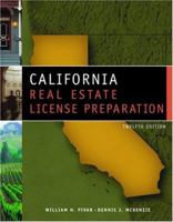 Calif Real Estate License Preparation 0324203640 Book Cover