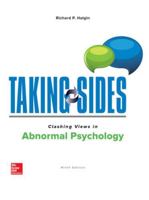 Taking Sides: Clashing Views in Abnormal Psychology (Taking Sides) 0072371935 Book Cover