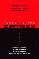Operations, Strategy, and Technology: Pursuing the Competitive Edge 0471655791 Book Cover