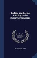 Ballads of the Burgoyne Campaign 1022100807 Book Cover