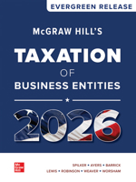 McGraw Hill's Taxation of Business Entities 2026, Hardcover, Evergreen Release 1265740712 Book Cover