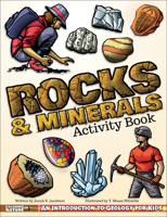 Rocks & Minerals Activity Book: An Introduction to Geology for Kids (Coloring Nature) 1940647487 Book Cover