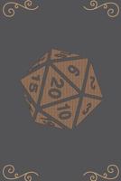 RPG Notes: Journal for Logging Notes and Maps for Your Pen and Paper Adventures 1726257118 Book Cover