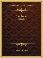 Four Poems (1868) 1359607692 Book Cover