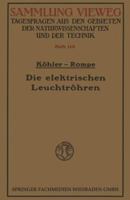 Die Elektrischen Leuchtrohren 3322982270 Book Cover