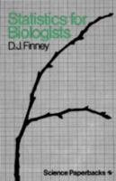 Statistics for Biologists (Science Paperbacks) B0042EJ4I4 Book Cover