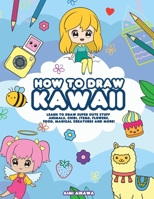 How to Draw Kawaii: Learn to Draw Super Cute Stuff - Animals, Chibi, Items, Flowers, Food, Magical Creatures and More! B08D4P9DJF Book Cover