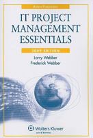 It Project Management Essentials 2010 Edition W/Cd 073556633X Book Cover