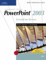 New Perspectives on Microsoft Office PowerPoint 2003, Brief, CourseCard Edition 1418839132 Book Cover