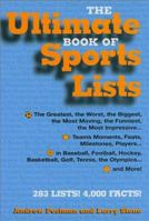 The Ultimate Book of Sports Lists 1579122779 Book Cover
