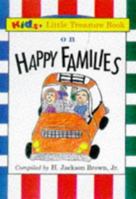 Kids' Little Treasure Book on Happy Families (Kids' Little Treasure Books) 1558535543 Book Cover