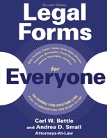 Legal Forms for Everyone: Leases, Home Sales, Avoiding Probate, Living Wills, Trusts, Divorce, Copyrights, and Much More 1621538176 Book Cover