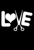 Le: Lined A5 Notebook for Hairdresser 1705924565 Book Cover