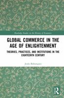 Global Commerce in the Age of Enlightenment 0367137062 Book Cover