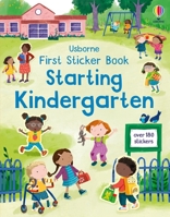 First Sticker Book Starting School: A First Day of School Book for Kids 1805075128 Book Cover