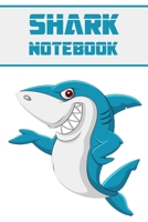 shark notebook: Blank Lined Gift notebook For shark 1710326980 Book Cover