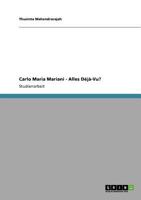 Carlo Maria Mariani - Alles Deja-Vu? 3640873165 Book Cover