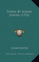 Poems By Soame Jenyns 114515462X Book Cover