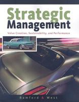 Strategic Management: Value Creation, Sustainability, and Performance 0324364628 Book Cover