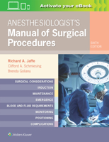 Anesthesiologist's Manual of Surgical Procedures 078174332x Book Cover