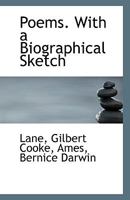 Poems. With a biographical sketch 1175970395 Book Cover