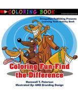 Find The Difference Coloring Book 1985035049 Book Cover