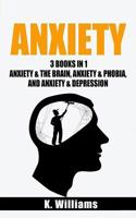 Anxiety: 3 Books in 1: Anxiety and the Brain, Anxiety and Phobia, & Anxiety and Depression 1544960727 Book Cover