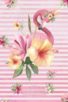 Journal: Tropical Flamingo Journal - Decorated Interior 1077506422 Book Cover