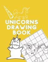 UNICORNS DRAWING BOOK: How to Draw Unicorns B08NP12CRR Book Cover