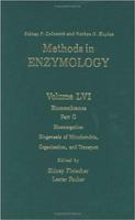 Methods in Enzymology, Volume 56: Biomembranes: Bioenergetics: Biogenesis of Mitochondria, Organization, and Transport, Part G 0121819566 Book Cover
