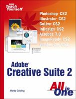 Sams Teach Yourself Adobe Creative Suite 3 All in One (Sams Teach Yourself) 0672329344 Book Cover